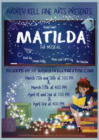 Matilda: The Musical show poster