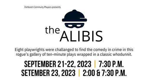 The Alibis show poster