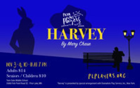 Harvey - by Mary Chase show poster