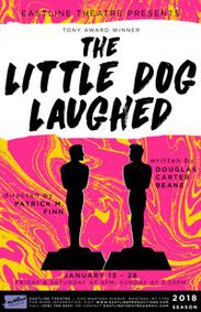 The Little Dog Laughed show poster