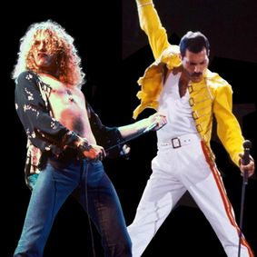 Zeppelin vs Queen show poster