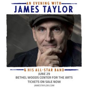 An Evening with James Taylor show poster