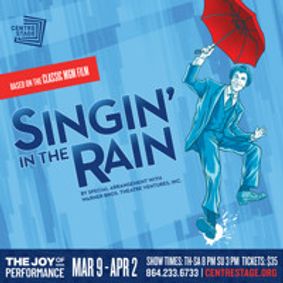 Singin' in the Rain show poster