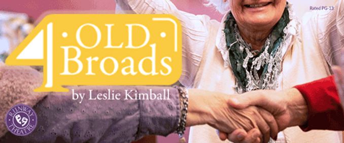 Four Old Broads show poster