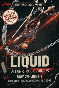 WORLD PREMIERE: LIQUID show poster