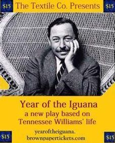 Year of the Iguana show poster