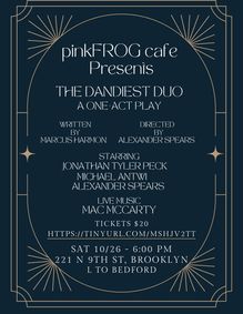 The Dandiest Duo show poster