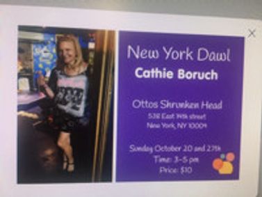 Downtown Mermaid/New York Dawl show poster