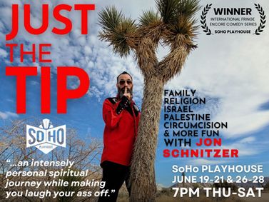 Jon Schnitzer: JUST THE TIP show poster