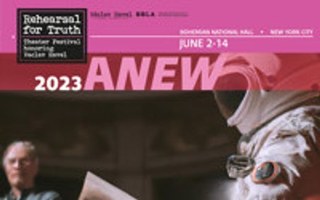 Rehearsal for Truth Theater Festival: The Astronaut show poster