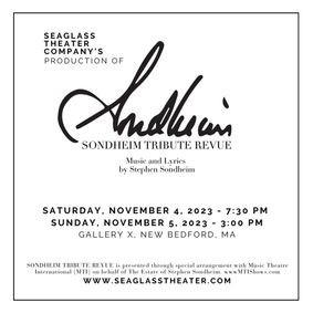 Sondheim Tribute Revue show poster