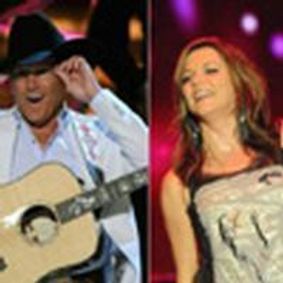  George Strait & Martina McBride show poster