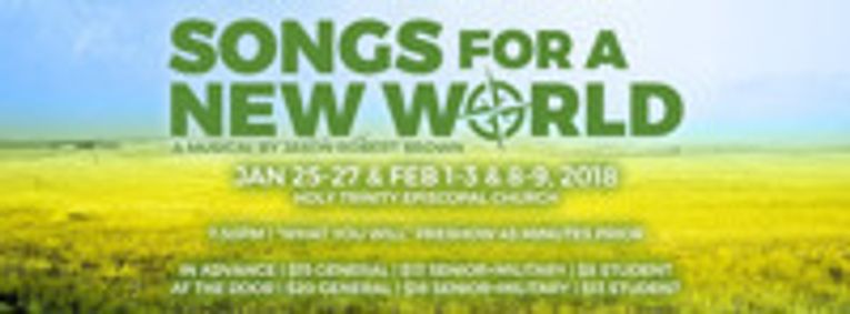 Songs For A New World show poster