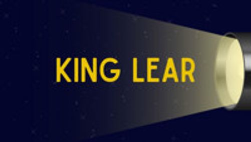 King Lear show poster