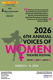 Powerstories 6th Annual Voices of Women Theatre Festival show poster