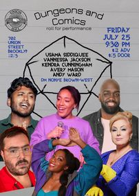 Dungeons and Comics: Roll for Performance show poster