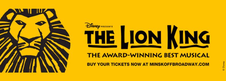 The Lion King at Minskoff Theatre show poster