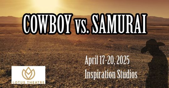 Cowboy Versus Samurai show poster