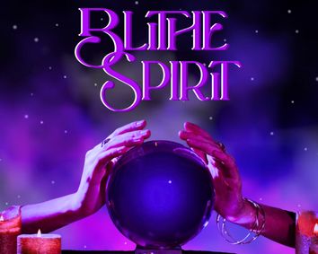 BLITHE SPIRIT show poster