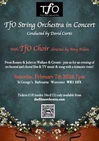 TfO String Orchestra in Concert show poster