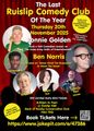 Ruislip Comedy Club at Ruislip Hall HA4 7DQ : Ronnie Golden , Ben Norris , Maple Zuo , Emmanuel O in UK Regional