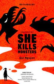 She Kills Monsters show poster