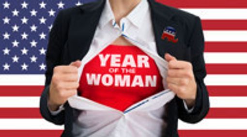 The Year of the Woman show poster