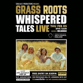 Grass Roots with Whispered Tales (Live) + Mr.Boogie/Soulsa show poster