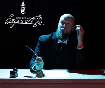 Dark Library: Edgar Allan Poe show poster