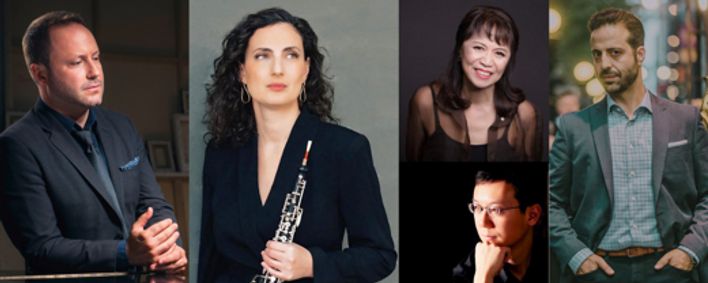 COMPOSERS IN PLAY: Plastic Dawn show poster