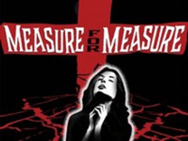 Measure for Measure show poster