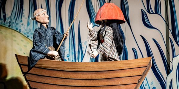 A String Marionette Puppet Show: Samurai's Daughter