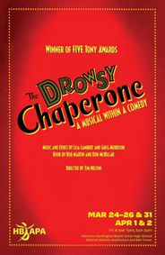 The Drowsy Chaperone show poster