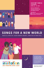 Songs for a New World show poster