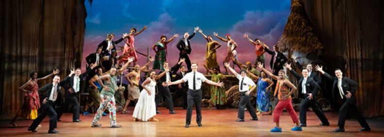 The Book of Mormon show poster