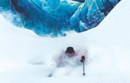 Warren Miller's Future Retro show poster