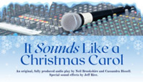 It Sounds Like a Christmas Carol show poster
