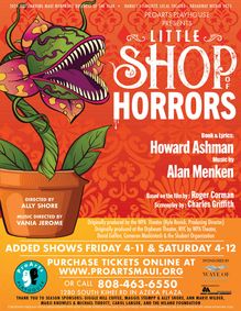 Little Shop of Horrors show poster