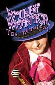 Roald Dahl’s  Willy Wonka show poster