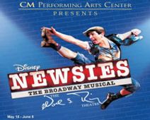 CM Performing Arts Center Presents: Newsies, The Broadway Musical, at The Noel S. Ruiz Theatre