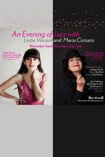 An Evening of Jazz with Leslie Vincent and Maria Corsaro