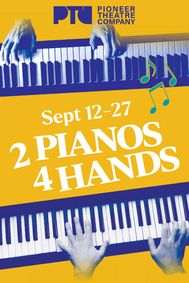 2 Pianos 4 Hands show poster