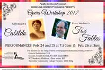 Opera Workshop 2017 - Amy Beach's Cabildo and Peter Winkler's Fox Tales