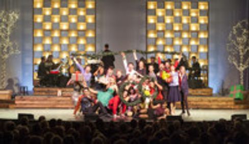 Transcendence Theatre Co. - Broadway Holiday Spectacular show poster