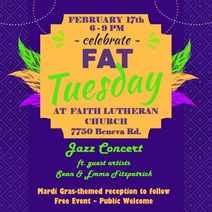 Fat Tuesday Jazz Concert