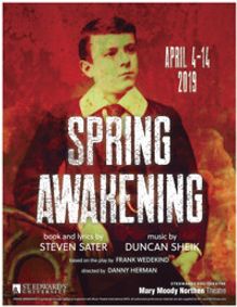 Spring Awakening show poster