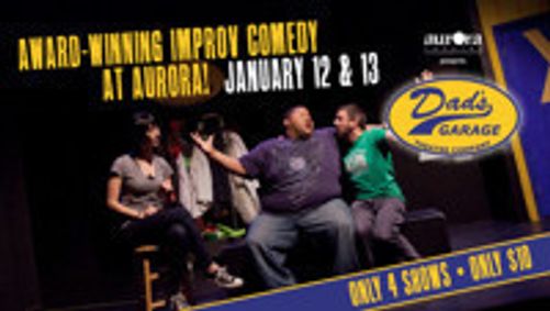 Dad's Garage show poster