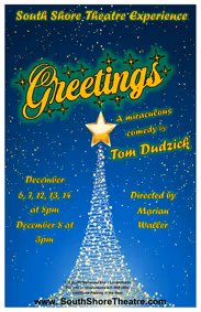 Greetings by Ton Dudzick show poster