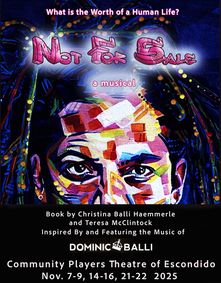 Not For Sale - the musical show poster