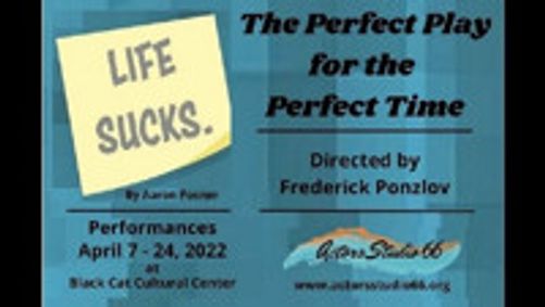 LIFE SUCKS. show poster